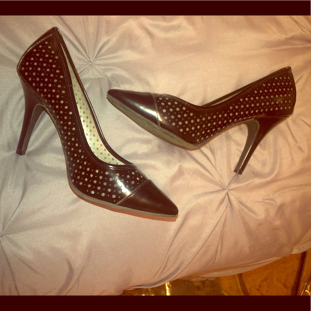 Black Christian Siriano Heels